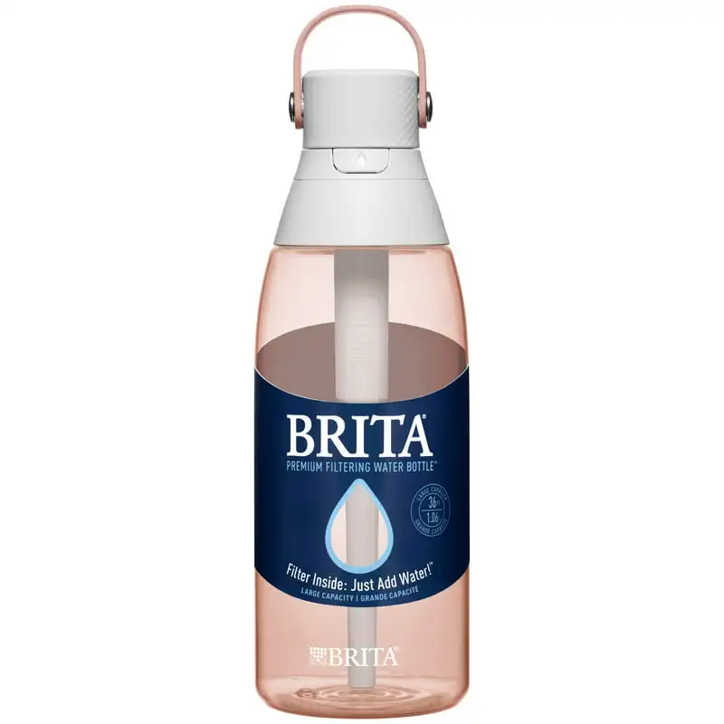

Leak Proof Filtered Water Bottle, Blush Pink, 36 oz