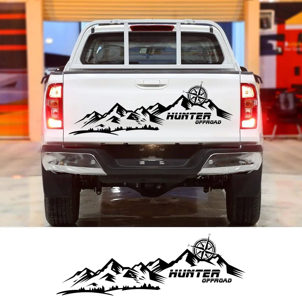Наклейка для заднего багажника Changan Hunter F70 Omega Sigma Delta Truck Tailgate Compass |