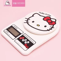 kawaii accessories hello kitty officially authorized household kitchen baking japanese electronic scale weighing 0 1g precision