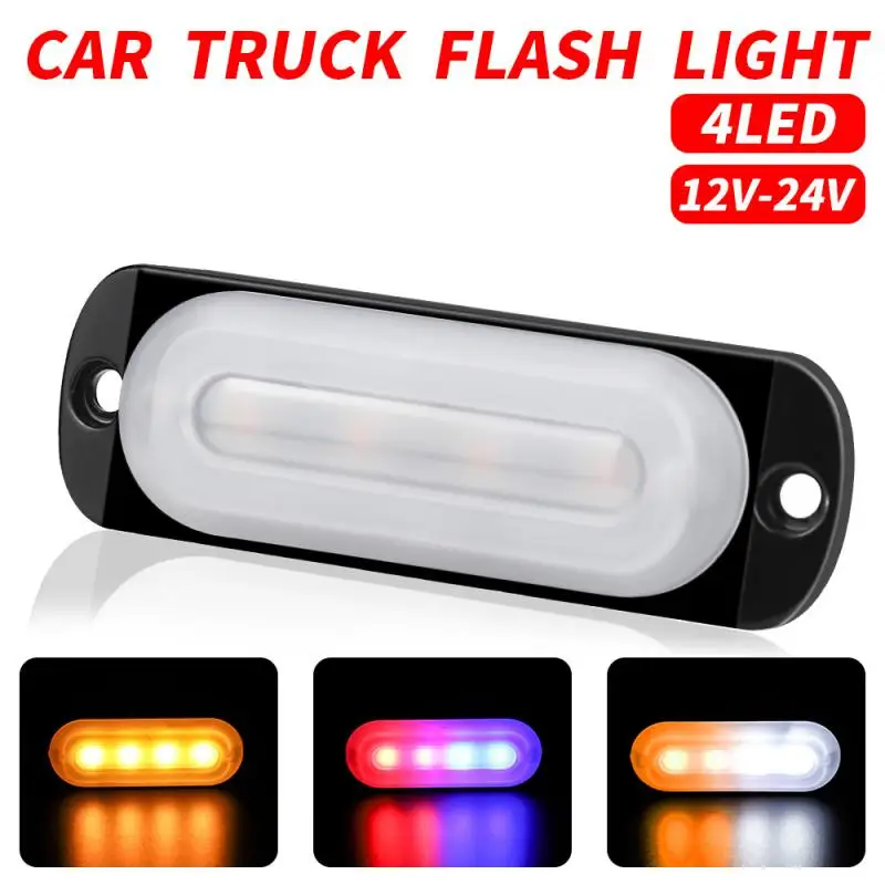 

Warning Lights Car Truck Flash Light Ambient Light LED Strobe Light Flash Signal Emergency Fireman Police Beacon Car Accessories