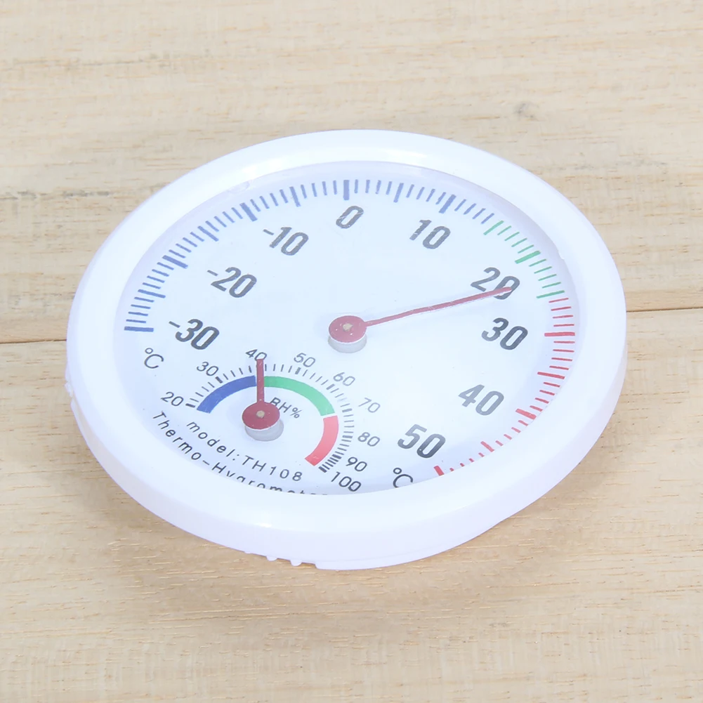 

Bell-shaped Scale Thermometer and Hygrometer for Home Wall Promotion Mounts Indoor Temperature Measure Tools