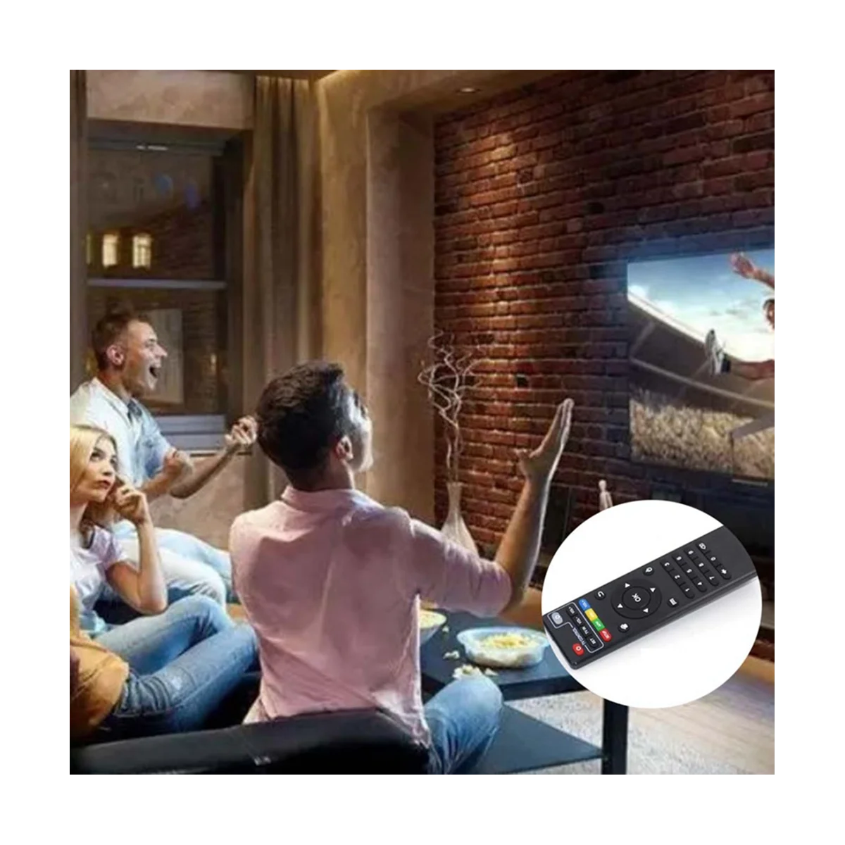 Пульт дистанционного управления для MXQ MXQ-PRO T95 X96 MX9 M8 M9C H9 4 шт.