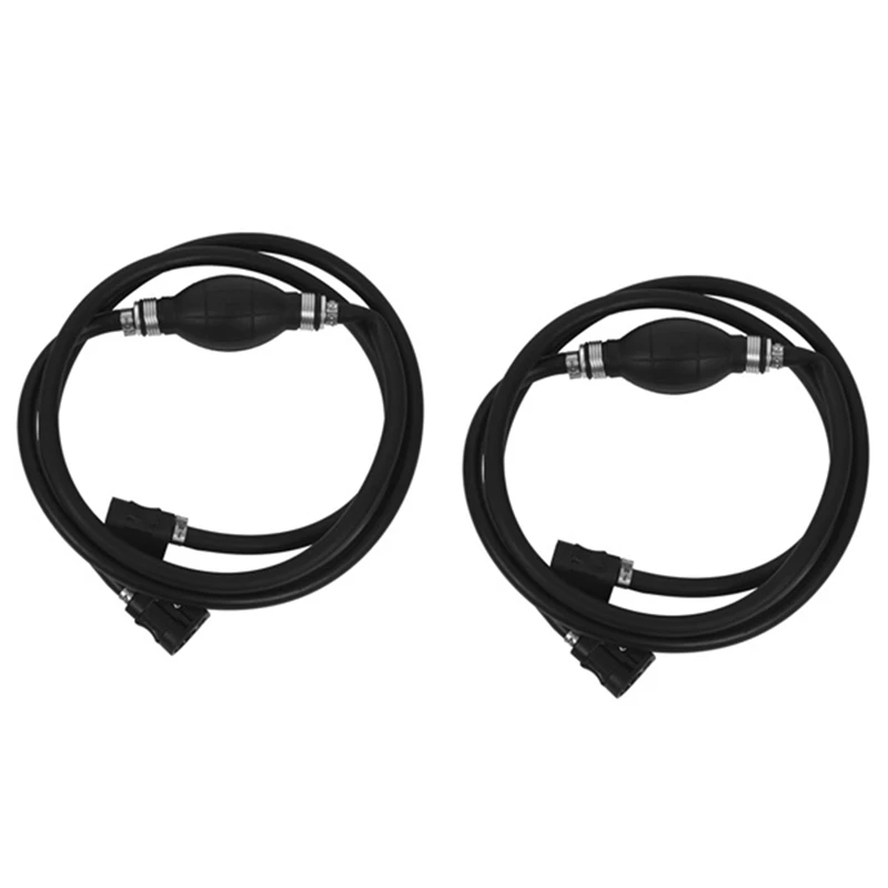 

2 Pcs Fuel Line Hose Outboard Boat Engine Petrol Tank Connectors Kit For Yamaha Motor