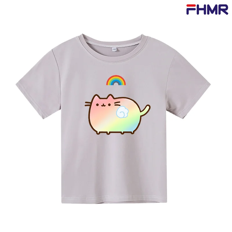 

Dream printed children's T-shirt summer girls boys' short sleeved children's wear
