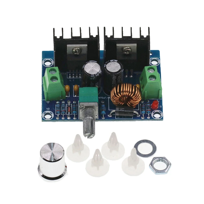 

XH-M401 DC-DC понижающий преобразователь питания XL4016E1 PWM 8A 200W