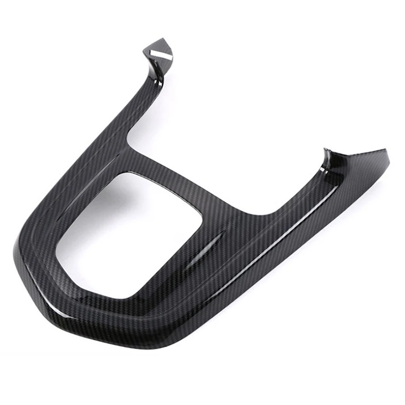 

Carbon Fibre for Navara NP300 2016-2019 Car Gear Shift Knob Panel Decoration Cover Sticker Accessories