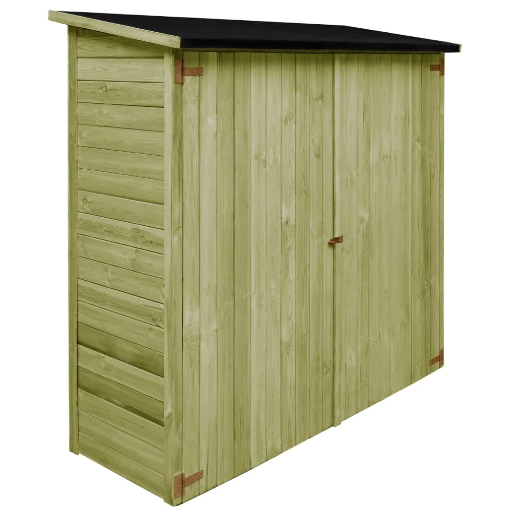 

Garden Storage Sheds, Impregnated Pinewood Outdoor Tool Shed, Patio Decoration, 182x76x175 cm
