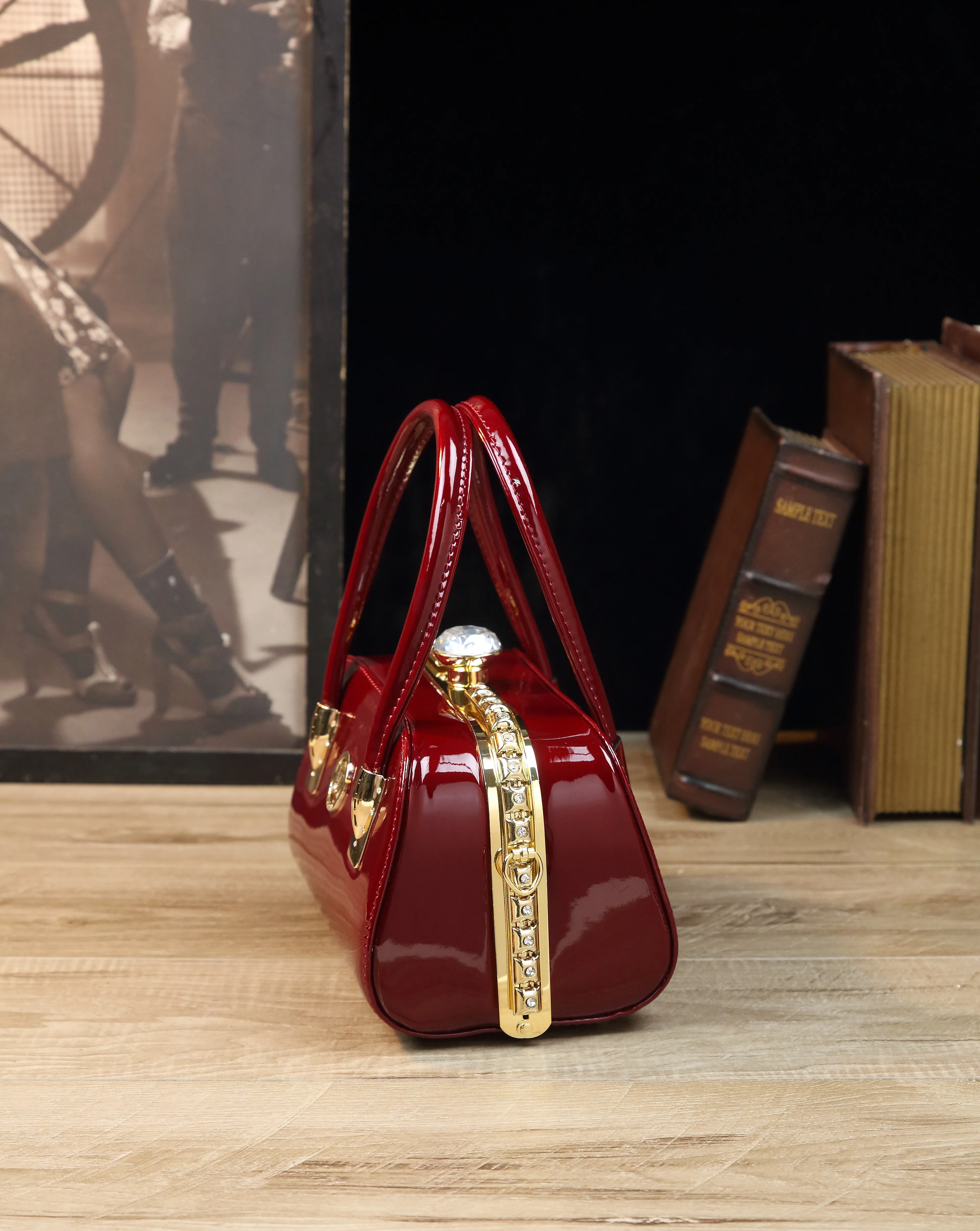 2023 Designer New Bright Leather Bag