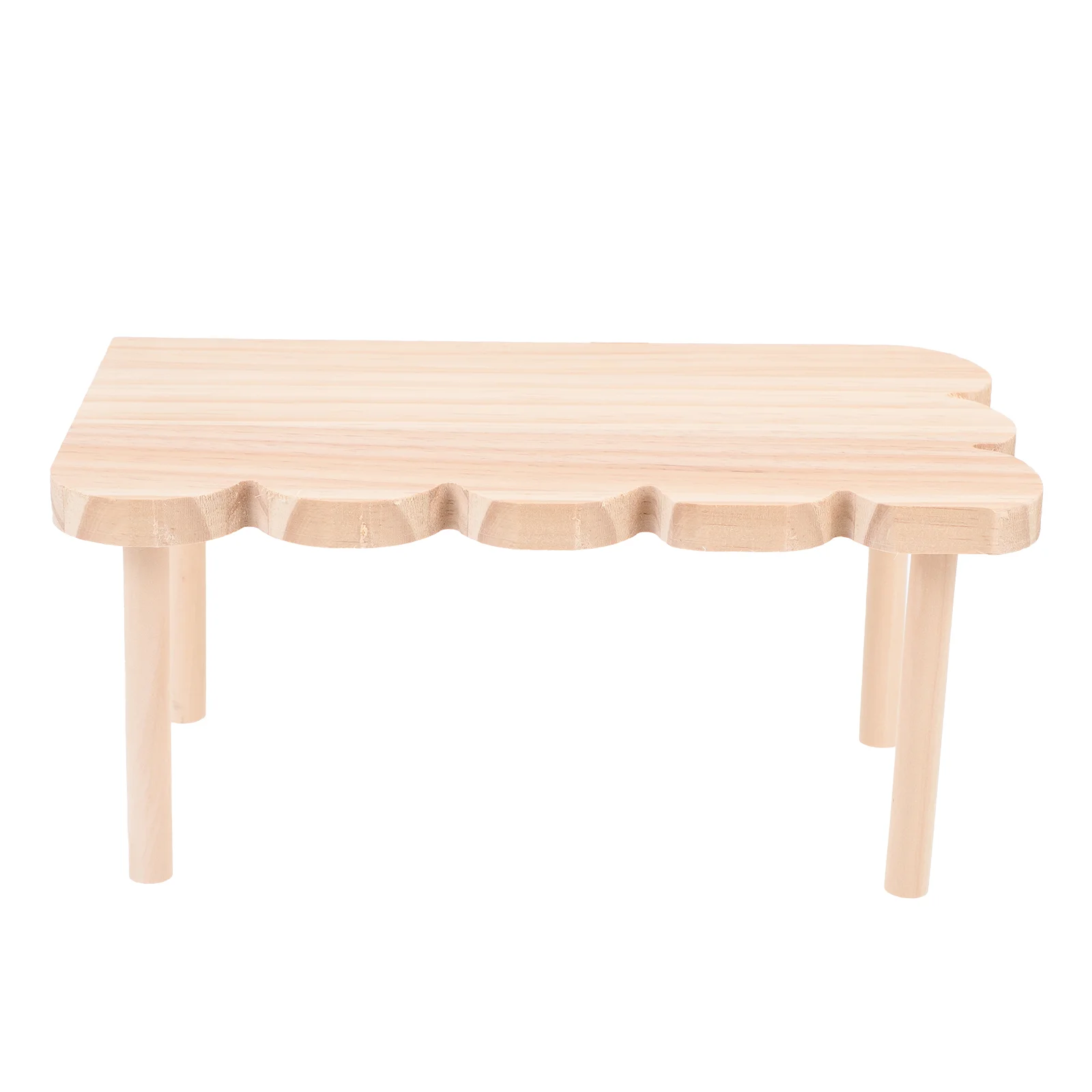 

Hamster Platform Stand Wooden Toy Wood Cageplaying Board Animalsspringboard Dwarf Rack Lookout Shelf Platforn Supplies Perch