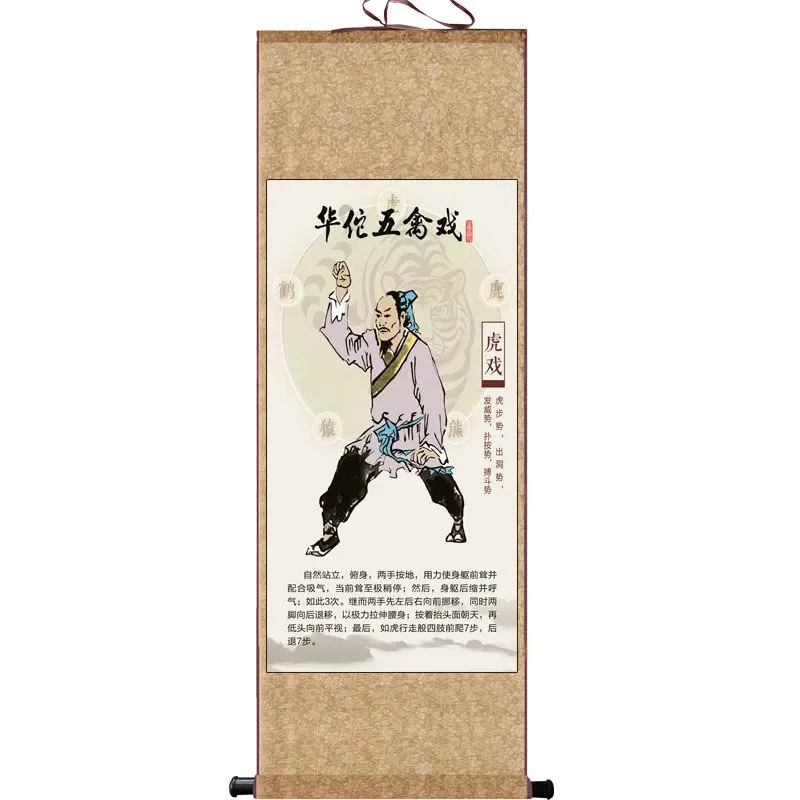 Традиционная китайская медицина забота о здоровье подвесная живопись Чайный дом