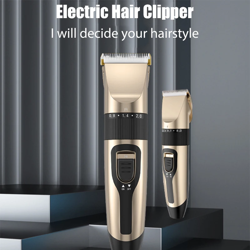 

New Rechargeable Hair Clipper Home Adult Razor Men's Razor Barber Shop Professional Electric Push Pet Baby Hair Trimmer
