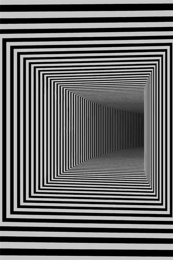 

Триптих абстрактных постеров с оптической иллюзией