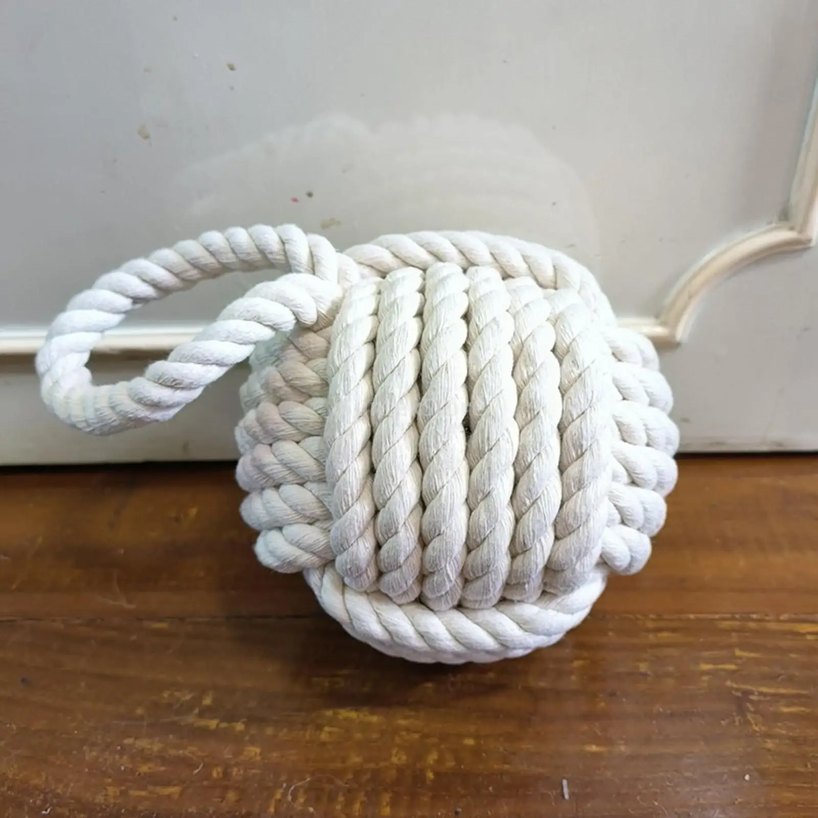 Sferyczna bawełna i len antykolizyjna moda kreatywna lina odbojnicza do drzwi żeglarski węzeł dekoracja łodzi morska sypialni