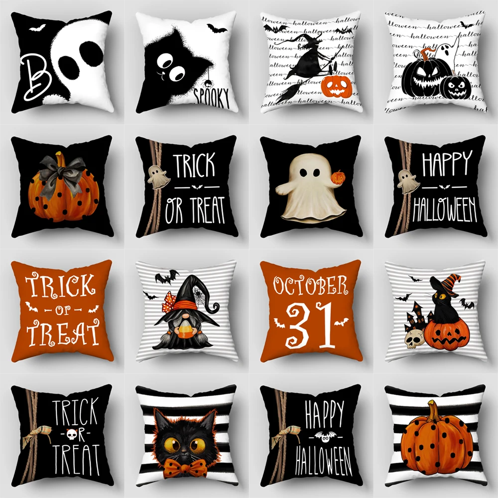 Хэллоуин призрак наволочка домашний диван офис Декор украшение автомобиля 10.11