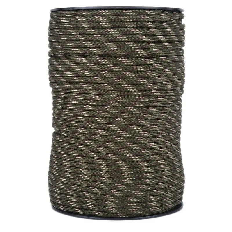 

Паракорд, парашютный шнур, 10 ядер, 4 мм, 100 м