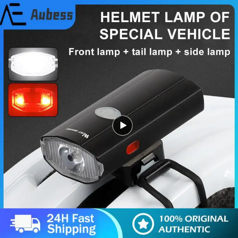 

2000ma Night Riding Front Lamp Small Usb Charging Camping Lantern Led Ipx4 Waterproof Bicycle Equipment Aluminum Alloy Headlight