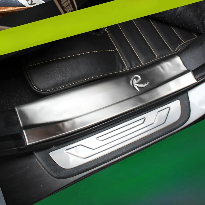 Накладка на порог из нержавеющей стали для Kia Sorento 2009-2012 2013-2014 гг.