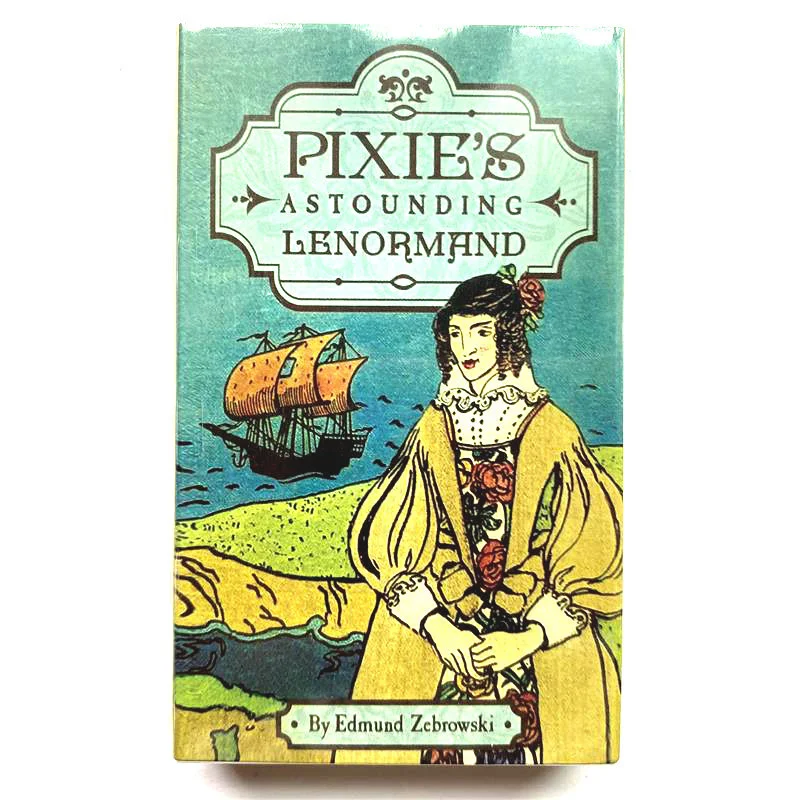 

Pixie's astounding Lenormand Oracle Cards Tarot Card Prophecy Divination Board Amusing Games Gift Family Party Toy Mysterious