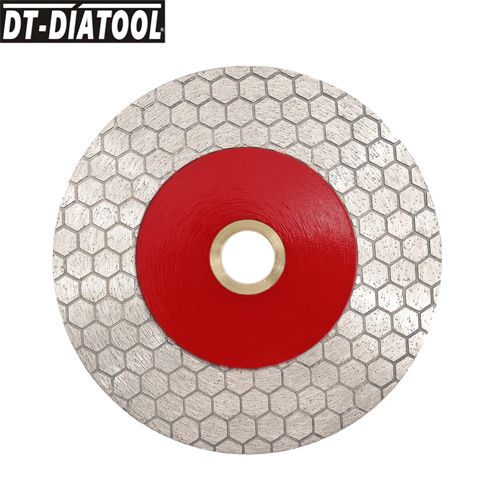 DT-DIATOOL 1/2 шт. диаметр 4/4 5/5 дюймов алмазный отрезной диск шлифовальный для