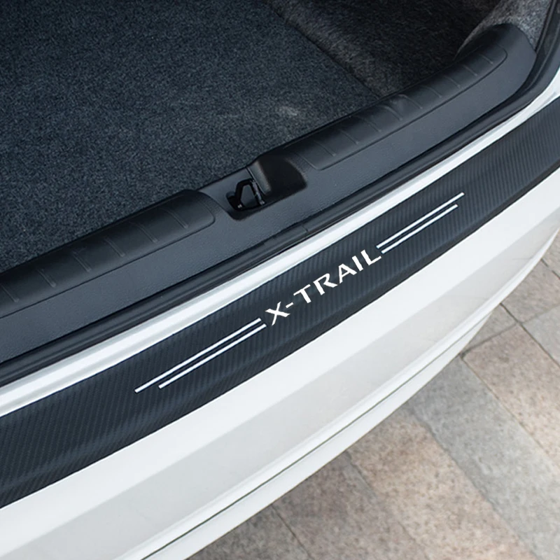 

Наклейки на задний бампер автомобиля, наклейки, аксессуары для Nissan Xtrail X Trail T30 T31 T32 2021 2020 2019 2018 2017 2016 2015-2001