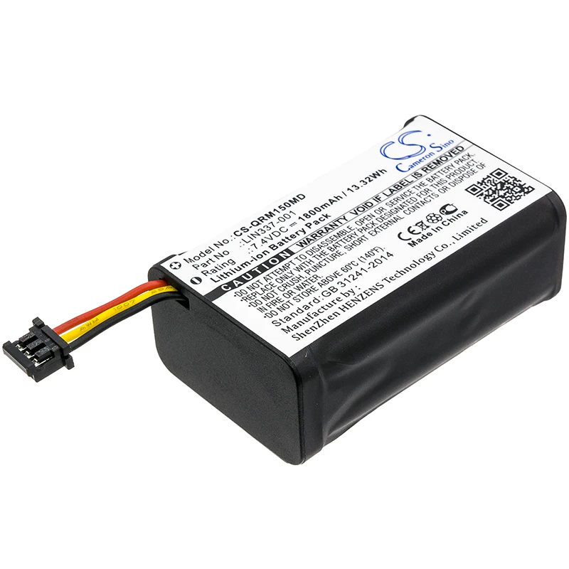 GreenBatteryPower CameronSino 1800 мАч 7 4 В 13 32 Втч Медицинский литий-ионный аккумулятор для Eitan