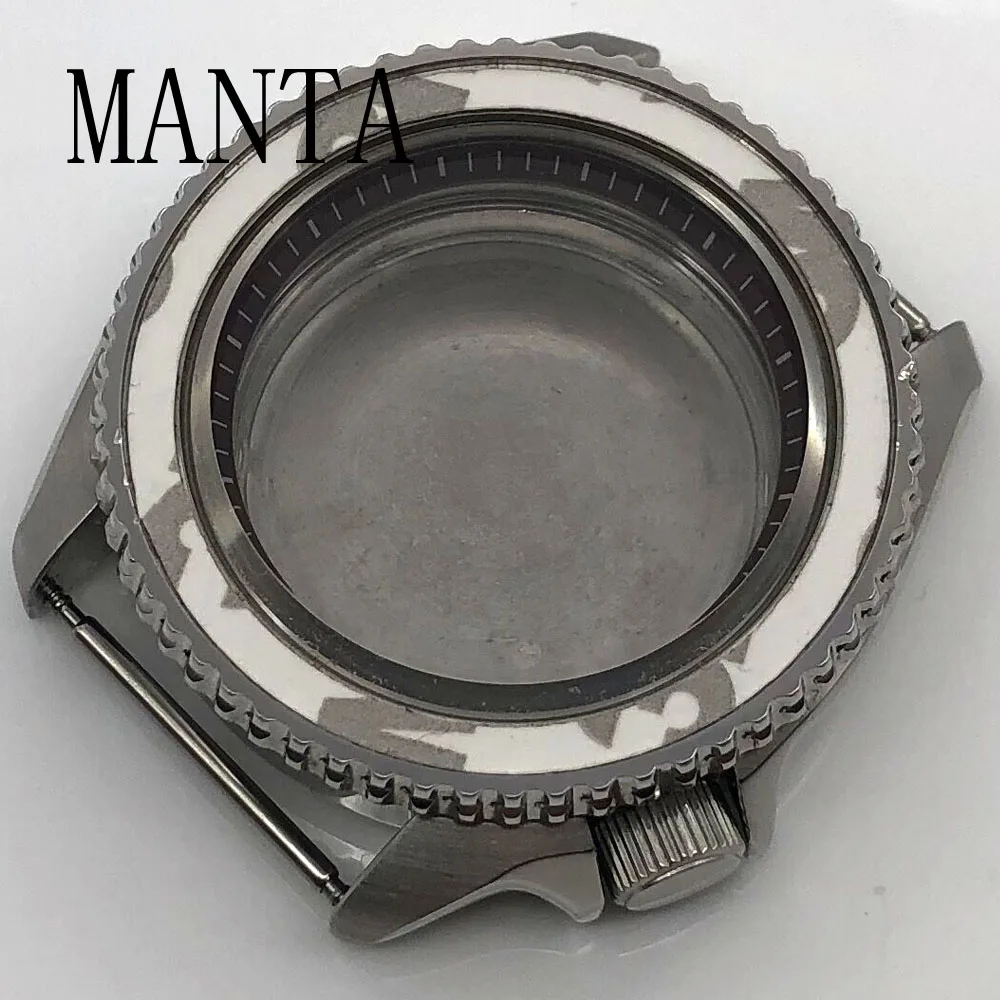 Корпус из нержавеющей стали MANTA 41 мм сапфировое стекло подходит для деталей часов