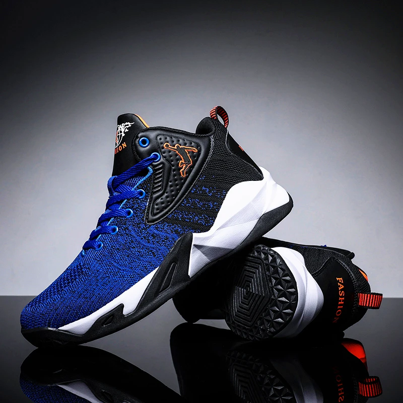 Men Women Sneakers Breathable Mens Basketball Shoes Non-slip Couple Sports Shoes Training Athletic Basketball Sneakers for Women