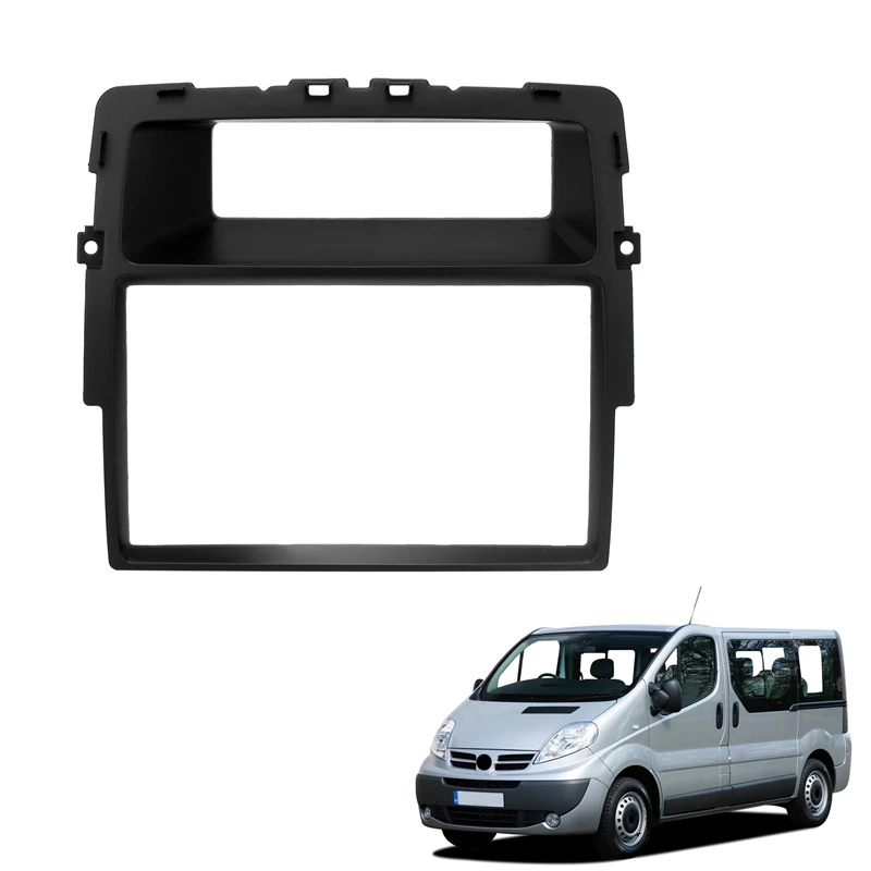 Автомагнитола 2 Din для Nissan Primastar Opel Vivaro Renault Trafic II рамка установки панель DVD лицевая