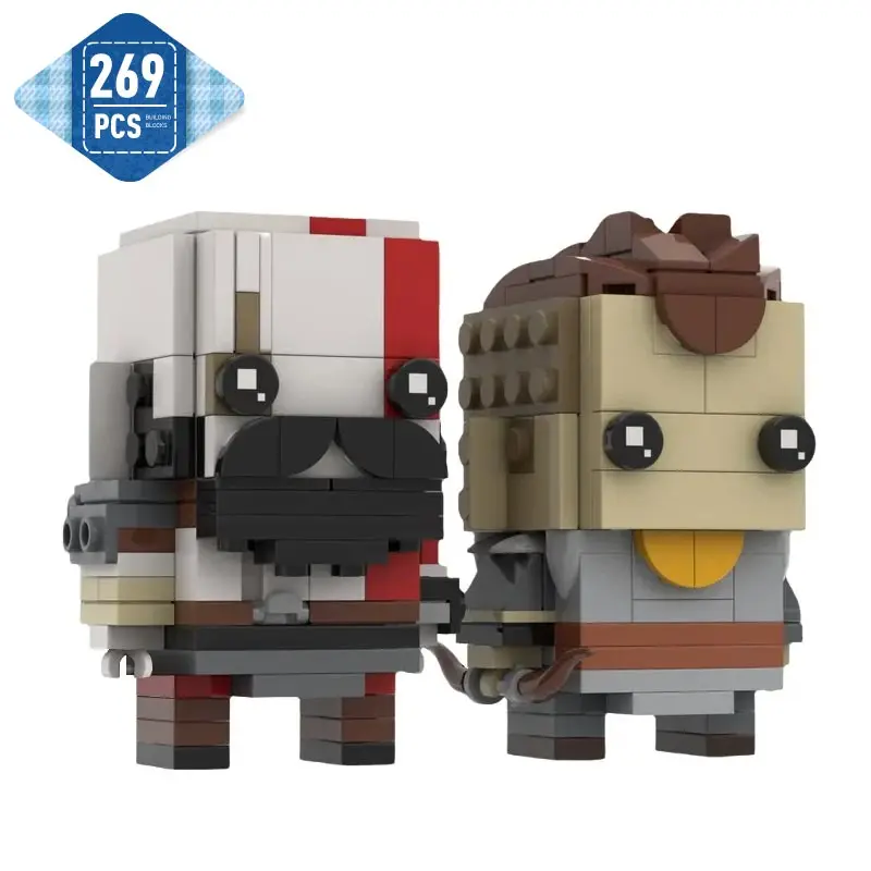 Игрушечные фигурки MOC боги варета Кратоса и атреус набор строительных блоков Ghosted