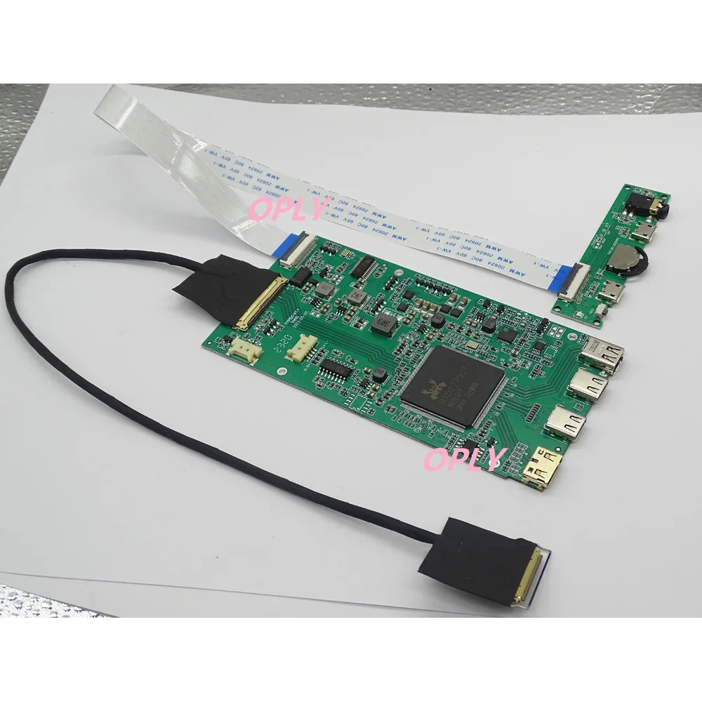 

4K controller kit mini DP for NV140QUM-N54 NV140QUM-N61 NV156QUM-N32 NV156QUM-N43 3840X2160 Type C mini HDMI Panel LED