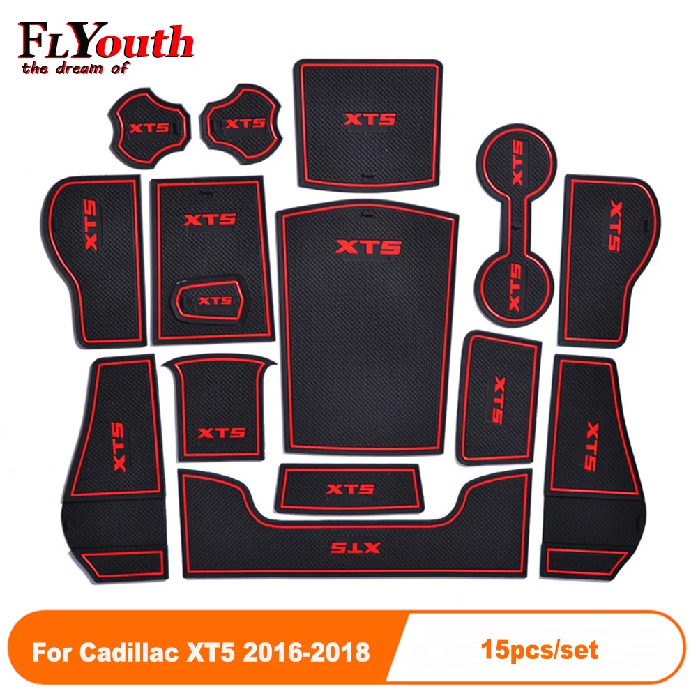

15 шт./комплект, Противоскользящие коврики для Cadillac XT5 2016-2018