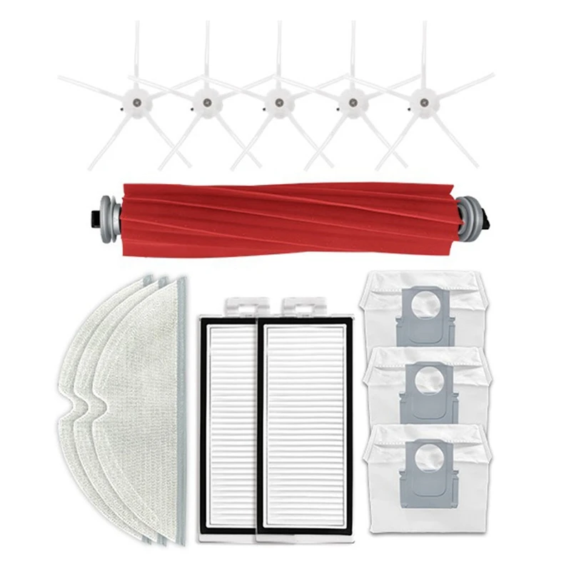 

For Xiaomi Roborock Q7 Max+ / T8 Hepa Filter Robot Vacuum Cleaner Replacement Main Side Brush Mop Cloth Dust Bag