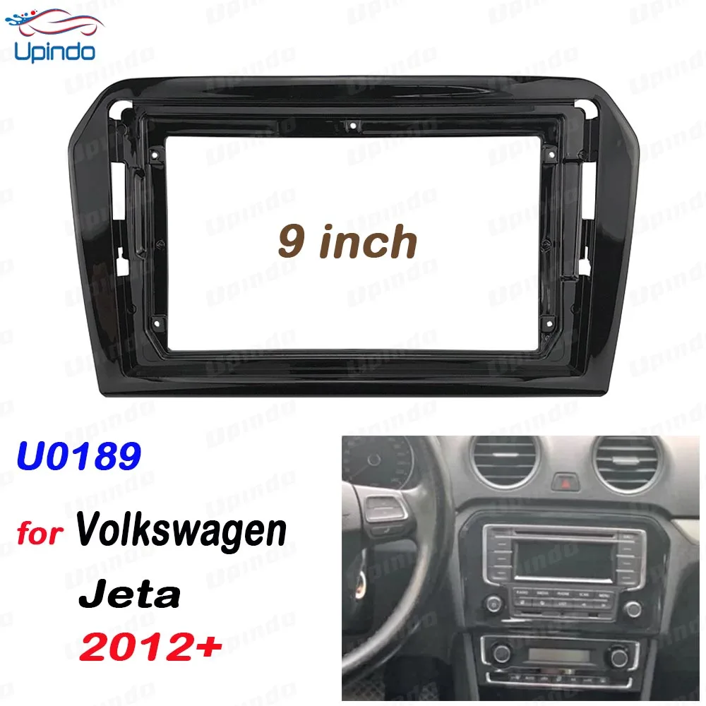 Автомобильная магнитола 2 Din 9 дюймов для Volkswagen Jeta 2012 + установки рамы приборной