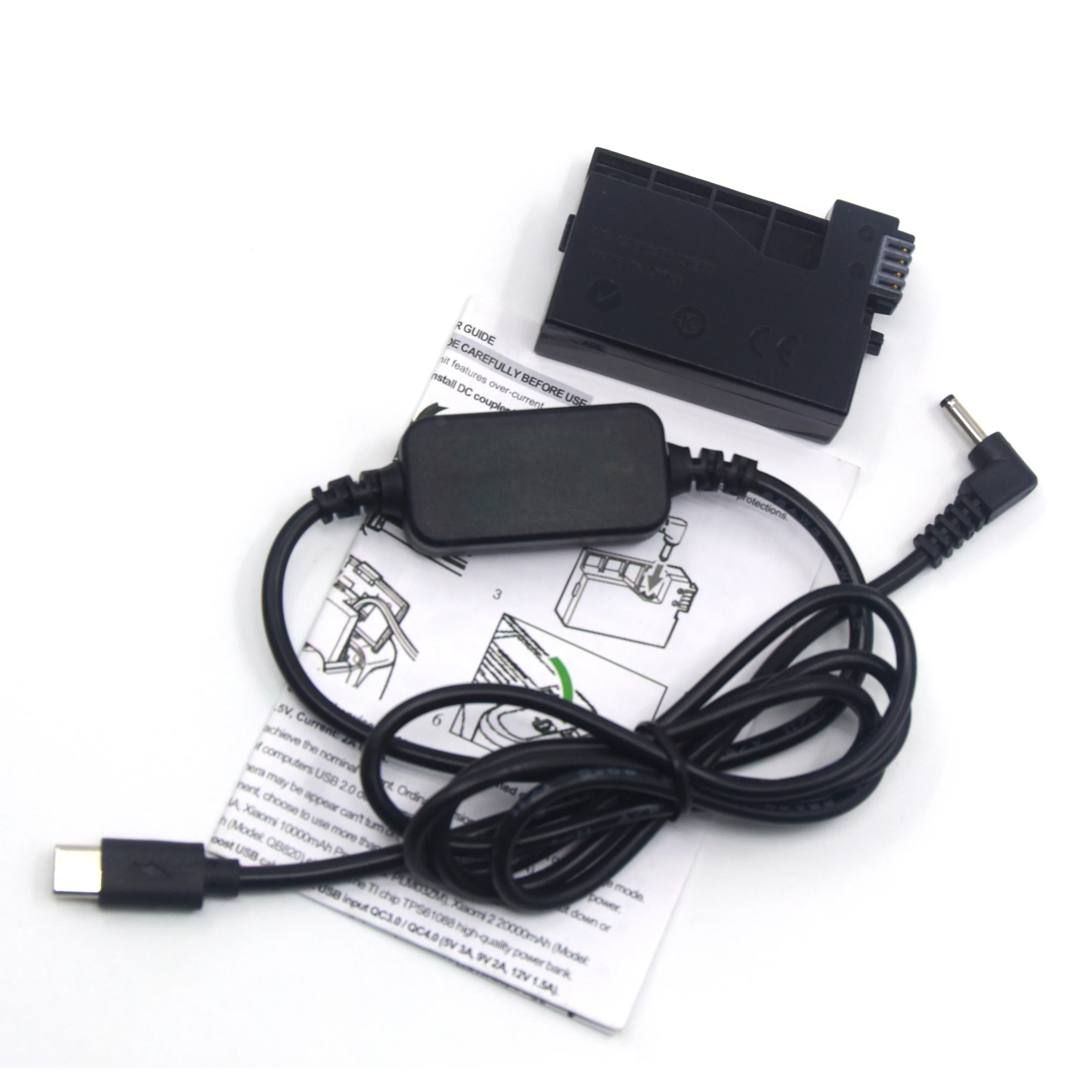 USB Type C кабель адаптера питания + искусственная батарея для Canon EOS T2i T3i T4i T5i 550D 600D 650D