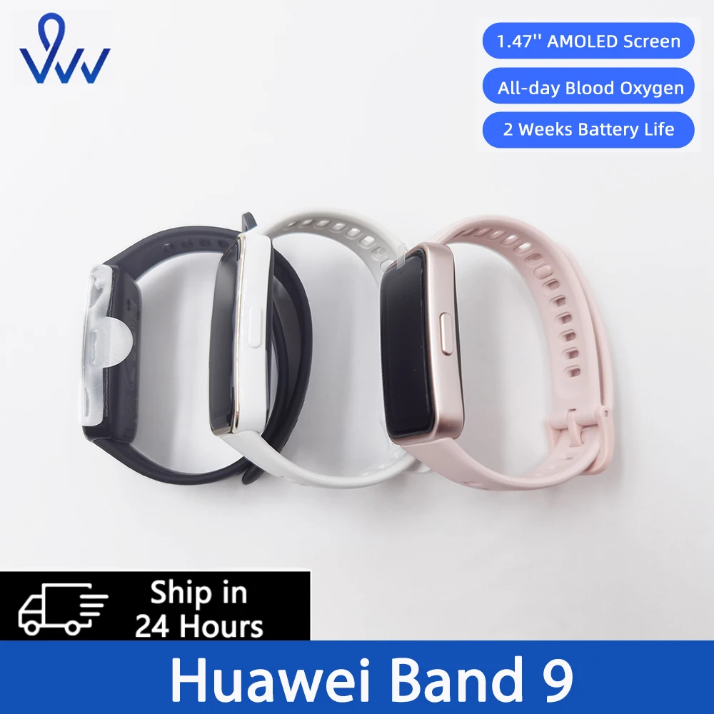 Смарт-браслет HUAWEI Band 9 с AMOLED-экраном 2024 дюйма и Пульсометром