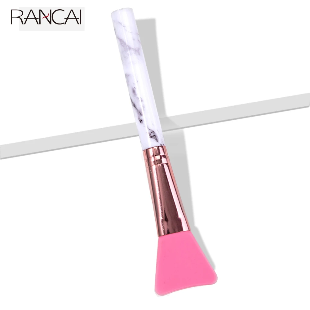

Foundation Make up Soft Facial Gel DIY Cosmetic Beauty Face Care Tools Silicone Face Mask Brush Marble Makeup Brush