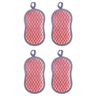 

Двухсторонняя губка для мытья посуды