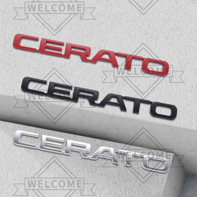 3D наклейки на автомобиль для SPECTRA Cerato эмблема авто кузов буквенный значок