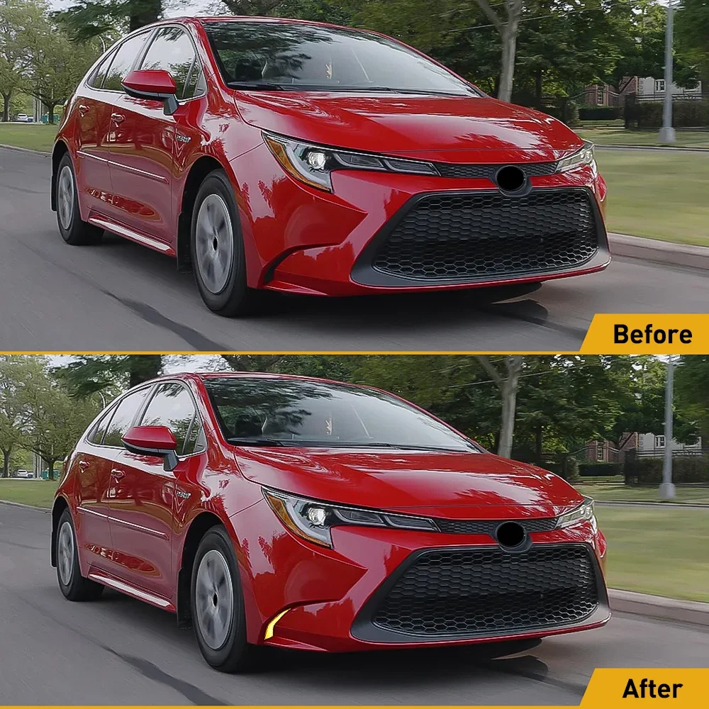 Светодиодные противотуманные фары автомобильные аксессуары для Toyota Corolla L/LE/XLE