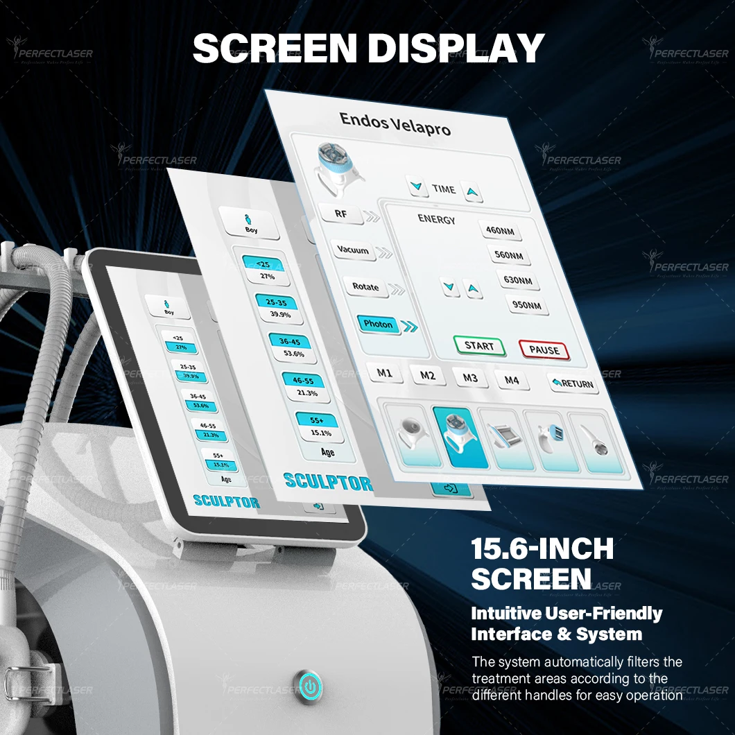 Perfectlaser 6 в 1 валик для формы тела Vela инфракрасная кавитация вакуумная машина
