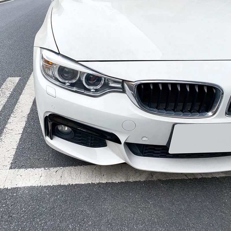 

Car Front Upper Trims Splitters Spoiler Fog Lamp Cover For BMW 4 Series F32 F33 F36 M-Sport M-Tech 2014-2020