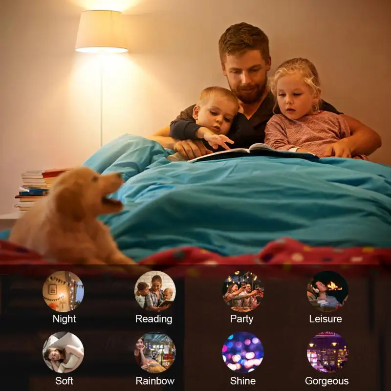 

Светодиодная смарт-лампа, 10 Вт, Bluetooth, управление через приложение