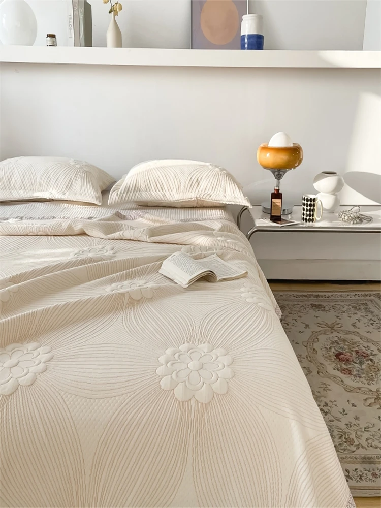 Вязаный хлопковый жаккардовый многофункциональный чехол из полыни