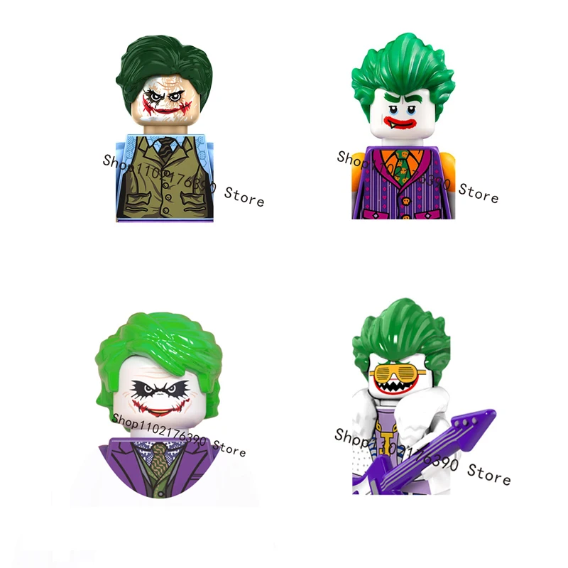 Bloques de construcción de superhéroes del Joker para niños, juguetes de ABS, figuras de acción, regalo de Navidad