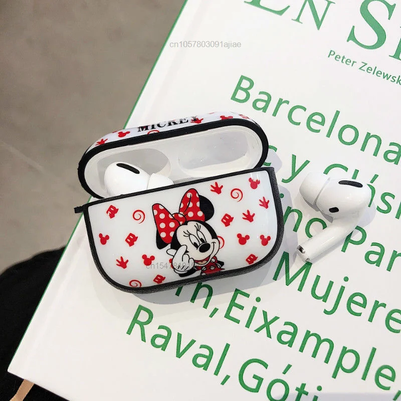 Симпатичные Мультфильмы Диснея Микки Минни Airpods планшетов для 1 2 поколения Pro