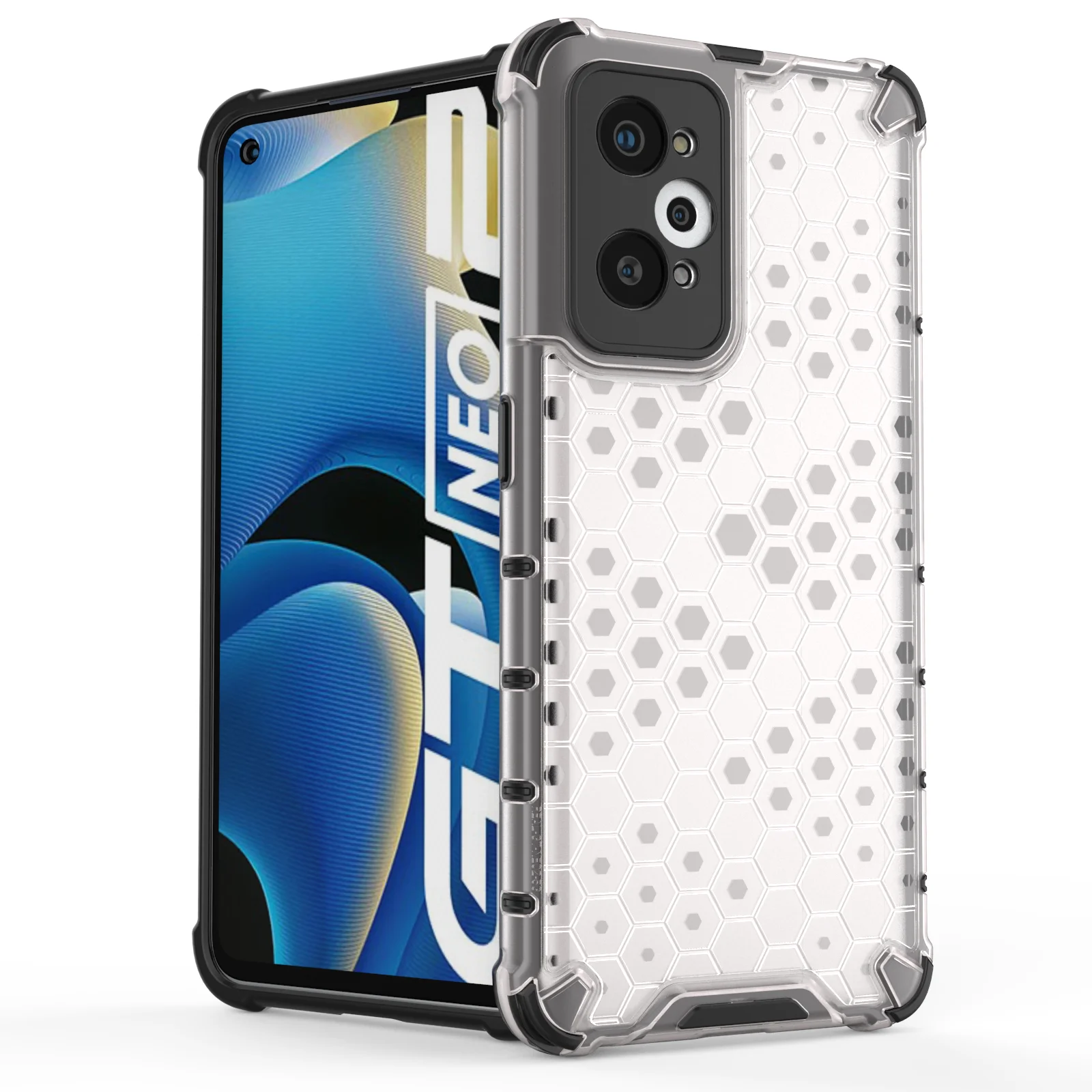 shockproof tpupc hard back cover case on for oppo realme gt neo 2 3 neo2 neo3 5g phone cases coque fundas free global shipping