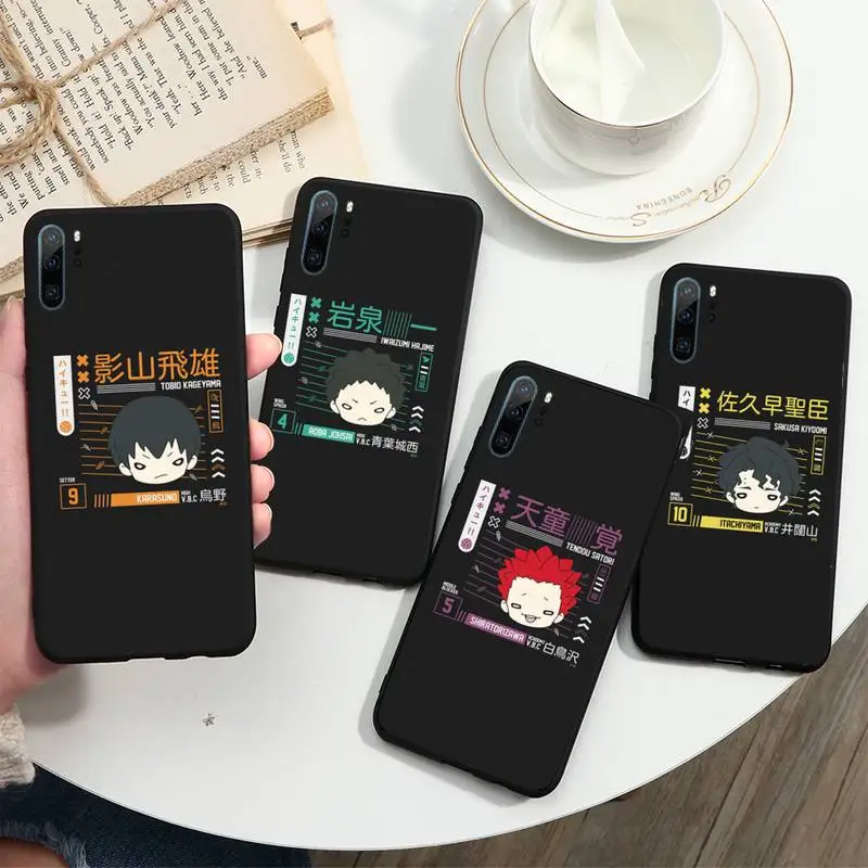 

Haikyuu Hinata Attacks anime Phone Case For Huawei honor Mate 10 20 30 40 i 9 8 pro x Lite P smart 2019 Y5 2018 nova 5t