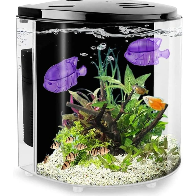 

Пластиковый резервуар в форме рыбы J2FB, диффузор, увлажнитель, фильтр, средство для удаления антибактерий