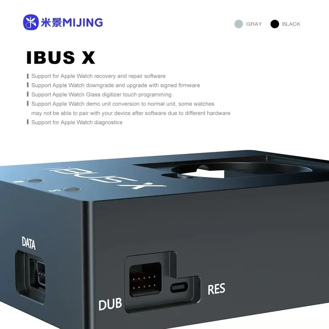 Адаптер Для Ремонта Apple Watch MIJING IBUS X AWRT S1 S2 S3 SE S4 S5 S6 S7 S8 S9 ULTRA 2 — Набор