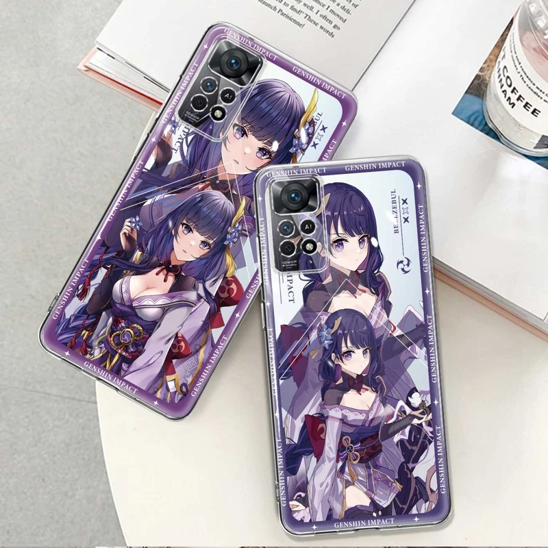 

Genshin Impact Beelzebul Casing For Xiaomi Redmi Note 9S 7 8 9 10 11 12 4G 5G Pro 10Pro 11T 10S NOTE11 8T Funda Case